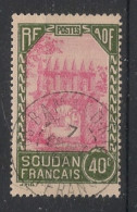 SOUDAN - 1931-38 - N°YT. 70 - Djenné 40c - Oblitéré / Used - Oblitérés