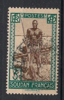 SOUDAN - 1931-38 - N°YT. 85 - Batelier 3f - Oblitéré / Used - Gebruikt