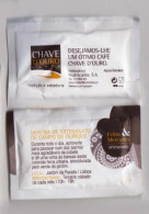 Sachet De Sucre " CHAVE D'OURO Café 18/30 "  Portugal (scann Recto-verso) [S087]_Di107 - Zucchero (bustine)