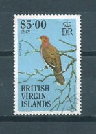 1985 British Virgin Islands $5.00 Birds,oiseaux,vögel,vogels Used/gebruikt/oblitere - Iles Vièrges Britanniques