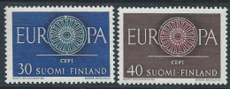 Finlande YT 501-502 Neuf Sans Charnière - XX - MNH Europa 1960 - Ongebruikt