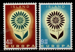 Islande YT 340-341 Neuf Sans Charnière - XX - MNH Europa 1964 - Unused Stamps