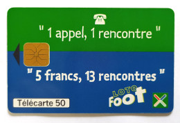 Télécarte France - Française Des Jeux - Loto Foot - Unclassified