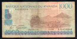 659-Rwanda 1000fr 1998 AJ045 - Rwanda