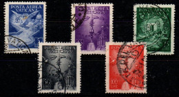 1947 - Vaticano PA 11/15 Nuovi Tipi    +++++++++ - Used Stamps