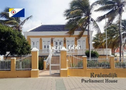 Bonaire Kralendijk Parliament House New Postcard - Bonaire