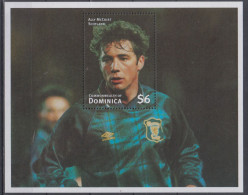 DOMINICA 1998 FOOTBALL WORLD CUP 2 S/SHEETS 2 SHEETLETS AND 6 STAMPS - 1998 – France