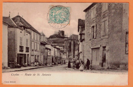 82 - B33779CPA - CAYLUS - Route De Saint ANTONIN - Très Bon état - TARN-ET-GARONNE - Caylus