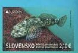 Slovakia 2024 EUROPA CEPT Fauna And Flora Of The Lakes Of The Tatra Mountains Rare Fish Self-adhesive Stamp MNH - Ungebraucht