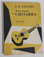 69808 SPARTITO - Anzaghi - Metodo Completo Per Chitarra - Ricordi 1977 - Partituren