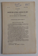 NETTANCOURT - Articles Du Bulletin De La Sté Des Lettres Siences Et Arts De Bar-le-Duc 1924 EXCELLENT ETAT Meuse - Lorraine - Vosges