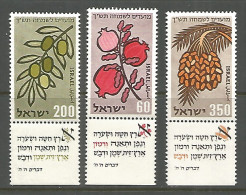 ISRAEL 1959 , Mint Stamps MNH (**) Set - Nuevos (con Tab)