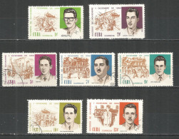 Caribbean 1966 Year , Used Stamps Set Mi# 1236-42 - Gebruikt