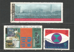 Caribbean 1970 Year , Used Stamps Mi# 1626-28 - Gebraucht