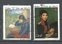 Caribbean 1970 Year , Used Stamps Painting  Mi.# 1596-97 - Oblitérés