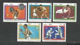Caribbean 1970 Year , Used Stamps Sport  Mi.# 1568-72 - Oblitérés