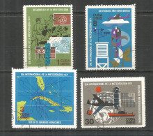 Caribbean 1971 Year , Used Stamps Mi# 1663-66 - Oblitérés