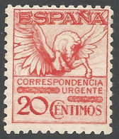 SPAIN 1929 Year, 20 C. , Mint Stamp (**) Original Gum Mi. # 442 B II  - Nuevos