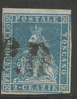 Italy 1851 Year, Used Stamp Michel # 5 Xb  - Toskana