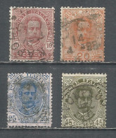 Italy 1893 Year Used Stamps , Michel 67-70 - Oblitérés