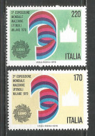 Italy 1979 Mint MNH(**) Stamps  Michel # 1665-66 - 1971-80: Mint/hinged