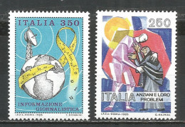 Italy 1985 Mint MNH(**) Stamps  Michel # 1905,1906 - 1981-90: Nieuw/plakker