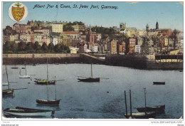 GUERNESEY, GUERNSEY, Saint Peter Port, Albert Pier And Town - Guernsey