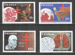 Rwanda 1982 Year ,mint Stamps MNH(**) Mi.# 1187-1190 - Neufs