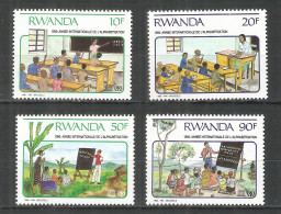 Rwanda 1991 Year ,mint Stamps MNH(**) Mi.# 1442-1445 - Nuovi