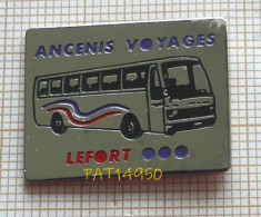 PAT14950 AUTOCAR ANCENIS VOYAGES LEFORT Dpt 44 LOIRE ATLANTIQUE - Transport Und Verkehr