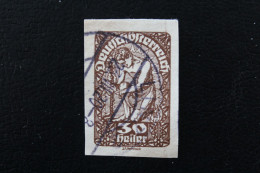 1920 Mi AT 281a 30 Heller Non Dentelé  / Mythologie  Oblitere Du 23 VIII 1920 - Gebraucht