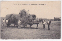 SAINT AVERTIN : La Rentrée Des Foins (agriculture) - Très Bon état - Saint-Avertin