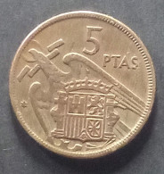 Espagne - Pièce De 5 Pesetas 1957 (Franco) - 5 Pesetas