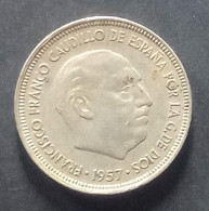 Espagne - Pièce De 5 Pesetas 1957 (Franco) - 5 Pesetas