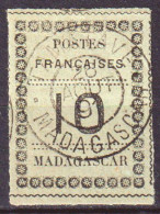 Madagascar 1891 Y.T.9 O/Used VF/F - Oblitérés