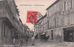 LECTOURE-la Rue Nationale - Lectoure