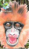 Italy: Prepaid GlobalOne - Save The Planet 8, Mandrill - [2] Tarjetas Móviles, Prepagadas & Recargos