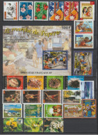 POLYNESIE - 2002 - LIVRAISON GRATUITE - ANNEE COMPLETE AVEC BLOC ** MNH - - Komplette Jahrgänge