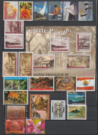 POLYNESIE - 2003 - LIVRAISON GRATUITE - ANNEE COMPLETE AVEC BLOC SAUF YVERT 704 ET 704A ** MNH - - Komplette Jahrgänge