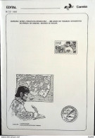 Brochure Brazil Edital 1987 23 Gabriel Soares De Sousa Literature Without Stamp - Lettres & Documents