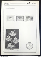 Brochure Brazil Edital 1987 19 Christmas Religion Without Stamp - Lettres & Documents