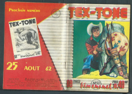 Tex-Tone  N° 127 - Bimensuel  " 3 Coquins  " - D.L.  18 Aout 1962 - Tex0703 - Petit Format