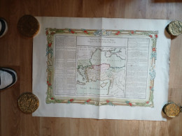 Plan  Topographique  Ancien  Carte Particuliere -nouveau Royaume De Syrie Depuis L'an 3692 Jufqua L'an 3764 - Topographische Karten