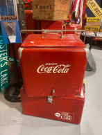 1950s Vintage American Coca Cooler / Glacière Vintage Américaine Coca Cola 1950 - Mélangeurs à Boisson