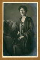 " KRONPRINZESSIN ANTONIA Von BAYERN "  Carte Photo 1922 - Familia Real