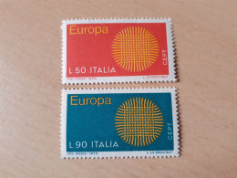 TIMBRES   ITALIE    ANNÉE  1970      N  1047  /  1048   COTE  1,00  EUROS   NEUFS   LUXE** - 1961-70: Mint/hinged