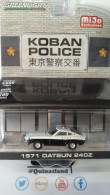 Greenlight Koban Police 1971 Datsun 240Z Mijo Exclusive Limited 4600pcs (NG06) - Other & Unclassified