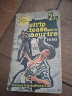 Strip-tease Pour Un Meurtre Denver N° 13  1963 Port Offert - Other & Unclassified