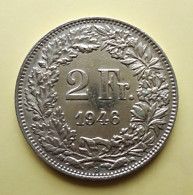 - SUISSE - 2 Francs - 1946 - Argent - - 2 Franken