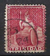 TRINITE & TOBAGO 1860-63: Le Y&T 13 Obl. - Trinidad & Tobago (...-1961)